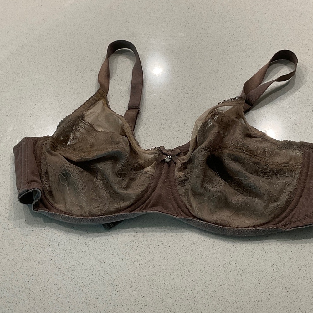 Wacoal Brown Lace Underwire Bra